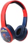Spider Man Bluetooth Kid Safe Headphones Over The Ear Padded Cushions Flying On A Web Design