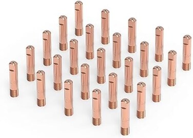 25-Pk Mig Welding Contact Tip 11-35 (0.035") For Lincoln Tweco Mig Guns 100L Mini