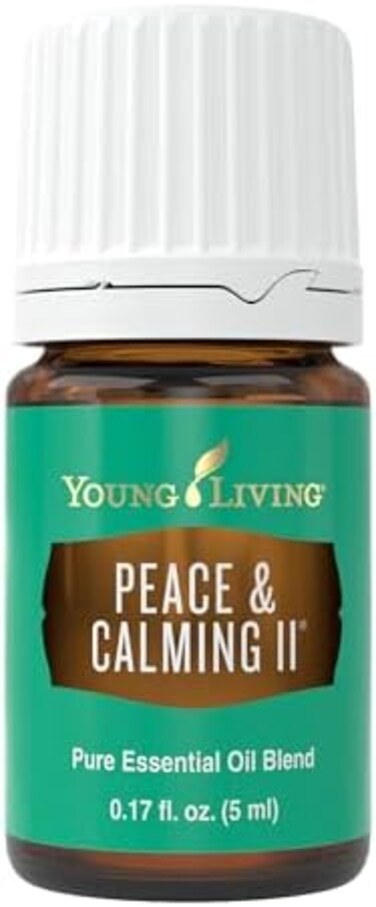Young Living Peace &amp; Calming Ii Essential Oil, 5ml, 100% Pure And Premium-Grade, Diffuser-Friendly, Comforting, Fresh Citrus Aroma, Promotes Peaceful Meditation