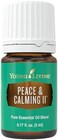 Young Living Peace &amp; Calming Ii Essential Oil, 5ml, 100% Pure And Premium-Grade, Diffuser-Friendly, Comforting, Fresh Citrus Aroma, Promotes Peaceful Meditation