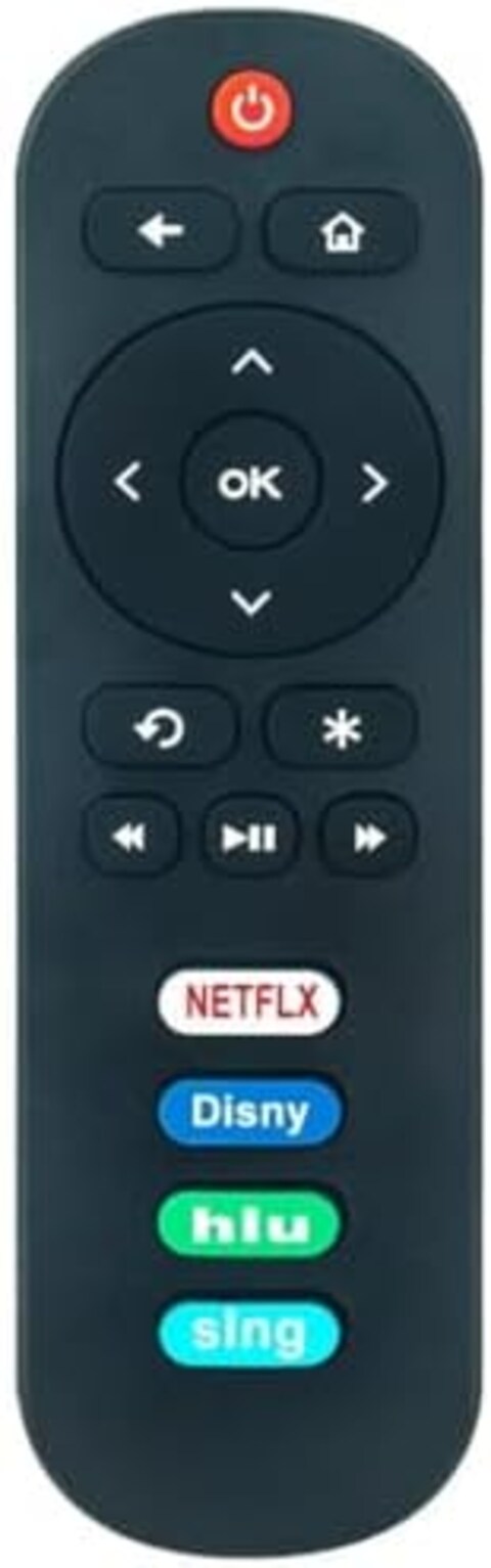 استبدال جهاز التحكم عن بعد ينطبق على Tcl Tv 65S535 50S535 50S423 32S325 55S423 49S325 55S535 40S305 43S325 43S425 43S423 65S425 43S525 32S327 65S405 49S515 65S423 40S325 55S425 49S403 75S435