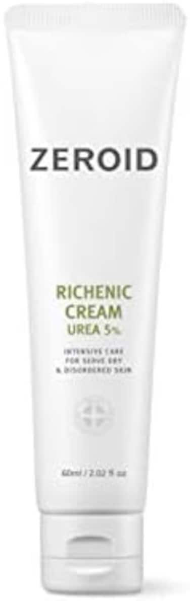 Richenic Cream With Urea 5% Intensive Care Korean Dermocosmetic Skincare For Dry &amp; Disordered Skin (2 Oz./60ml) (60ml)
