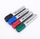 Permanent Markers, Jumbo Size, Set Of 4, Waterproof &amp; Smear Proof Markers, Quick Drying, Great On Plastic, Stone, Wood, Metal And Glass For Doodling And Graffiti Art (Black, Blue, Red, Green)