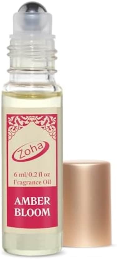 عطر أمبر بلوم للنساء والرجال، زيت عطري نباتي خالٍ من الكحول ولا يسبب الحساسية