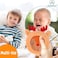 عبوات ثلج للأطفال من Zomaple لـ Boo Boos - عبوة ثلج للأطفال الباردة والساخنة - مثالية Boo Boo Buddy للإصابات وتخفيف الآلام والحمى وأسنان الحكمة والجيوب الأنفية والصداع (عبوة من 4 قطع)