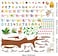 Zonon 3 Sheets Animal Alphabet And Number Tree Wall Stickers Welcome Back To School Birds Numbers And Abc Letters Peel And Stick Wall Decals For Students Classroom Decorations Bedroom Living Room