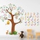 Zonon 3 Sheets Animal Alphabet And Number Tree Wall Stickers Welcome Back To School Birds Numbers And Abc Letters Peel And Stick Wall Decals For Students Classroom Decorations Bedroom Living Room