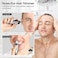 Ear And Nose Hair Trimmer Clipper - 2021 Professional Painless Eyebrow &amp; Facial Hair Trimmer For Men Women, Battery-Operated Trimmer With Ipx7 Waterproof, Dual Edge Blades For Easy Cleansing Black