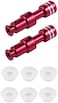 2 Pack Float Valve - Replacement Parts With 6 Sealer Gasket, Silicone Caps For Pressure Cooker Duo/Duo Plus/Lux 8 Qt ( 6 Silicone Caps)