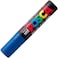 قلم تحديد جريء للغاية من يوني بوسكا، أزرق (Pc17K.33)