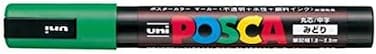 Uni Posca Medium Marker, Green (Pc5M.6)