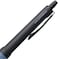 Uni Alpha-Gel Jetstream 0.7 mm Ball Point Pen, Black Body, Black Ink (Sxn1000071P24)