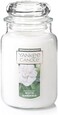 Yankee Candle White Gardenia Scented, Classic 22Oz Large Jar Single Wick Candle, Over 110 Hours Of Burn Time