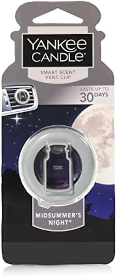 Yankee Candle Car Vent Clip Hw Midsummers Night, Smart Scent