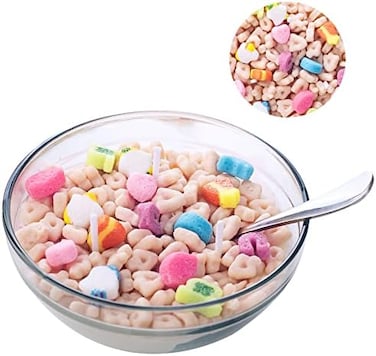 وعاء حبوب الفانيليا الفرنسية المرحة من Ilikepar مع ملعقة معدنية معطرة بشمعة الصويا هدية طقوس الصباح