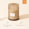 La Jolie Muse Vanilla Coconut Candle, Wood Wicked Candles For Home Scented, Natural Soy Wax, Large Glass Jar Candle, 90 Hours Long Burning, Island Coconut, 19Oz