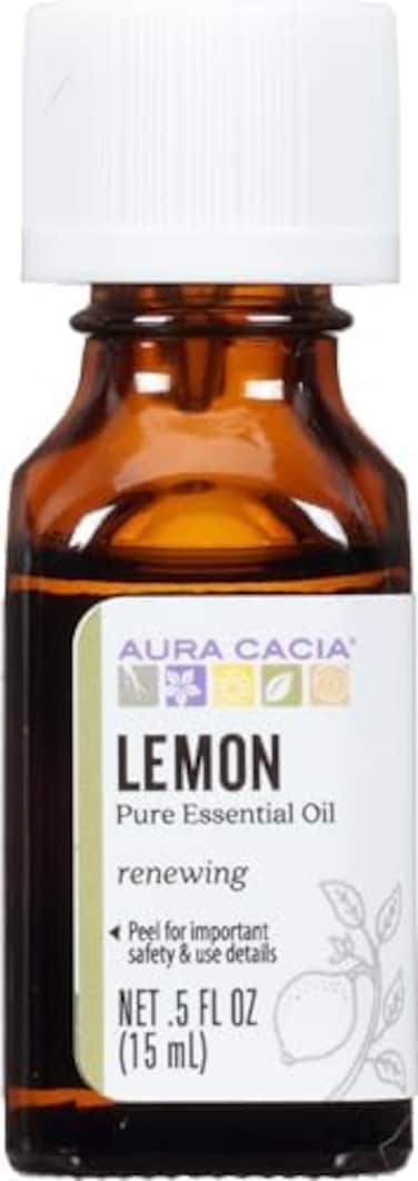 Aura Cacia Lemon Essential Oil 15ml: 91124