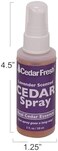 أساسيات منزلية سيدارفريش 84802 بخاخ سيدار باور مع رائحة اللافندر، يحمي الخزانات، يعيد الرائحة إلى إكسسوارات خشب الأرز، 2 فلوريدا. أوز، بيربل