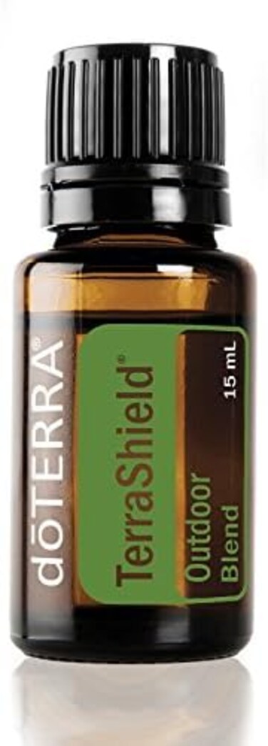 Doterra - Terrashield Essential Oil Repellent Blend - Outdoor Protection Defense Acts As Effective, Natural Barrier, For Diffusion Or Topical Use - 15 ml