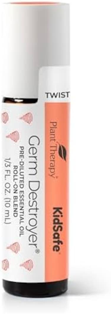 Plant Therapy Germ Destroyer Synergy Essential Oil, Guard From Illness, Support Blend For Kids  .