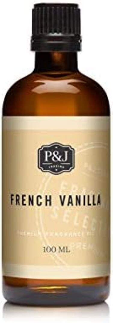 P&amp;J Trading French Vanilla Fragrance Oil - Premium Grade Scented Oil - 100ml