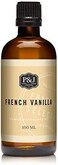 P&amp;J Trading French Vanilla Fragrance Oil - Premium Grade Scented Oil - 100ml