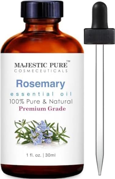 Majestic Pure Rosemary Therapeutic Grade Essential Oil, 1Fl. Oz