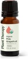 زيت الجريب فروت الوردي العضوي من بلانت ثيرابي 10 مل (1/3 أونصة) نقي 100%، غير مخفف، من الدرجة العلاجية