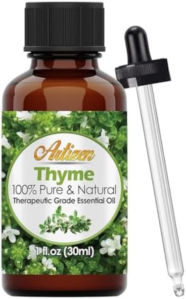 Thyme Essential Oil (100% Pure &amp; Natural - Undiluted) Therapeutic Grade - Huge 1Oz.