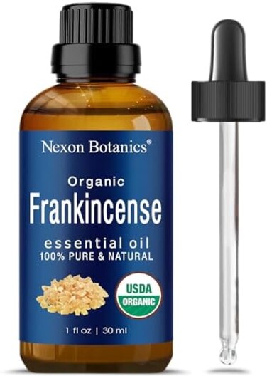 Organic Frankincense Essential Oil 30 ml - Boswellia Serrata - Natural, Pure Frankincense Oil For Diffuser, Aromatherapy - Therapeutic Grade - Skin Use And Hair Care Benefits
