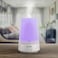 Purespa Essence Aromatherapy Oil Diffuser - معطر هواء طبيعي بالكامل مع ضوء مزاج اختياري متغير اللون ومؤقت إيقاف تلقائي للاستخدام الآمن في المنزل والمكتب