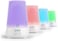 Purespa Essence Aromatherapy Oil Diffuser - معطر هواء طبيعي بالكامل مع ضوء مزاج اختياري متغير اللون ومؤقت إيقاف تلقائي للاستخدام الآمن في المنزل والمكتب