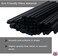 120 Black Fibre Reed Diffuser Sticks - 20Cm X 4Mm - Thick Diffuser Reeds Sticks - Diffuser Sticks For Diffuser Oils Fragrance Refill - Fibre Reeds For Diffusers
