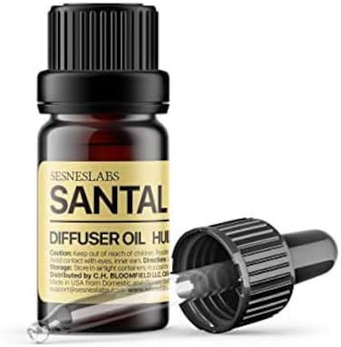 Santal Diffuser Oil, Aristocratic Scent, Luxury Sandalwood Essential Oil Blend For Aroma Diffuser, Scent Projects(.33 Oz/10 ml)