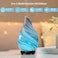 Equsupro Essential Oil Diffuser Aroma Ultrasonic Scent Diffuser, Night Light With Handmade Glass, Bpa Free, 7 Color Changing Waterless Auto-Off Timer Setting 120 ml (Grey)