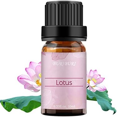 زيت بوريبوري لوتس العطري 100% زيوت عطرية عطرية عضوية نقية وغير مخففة وطبيعية وعضوية 10 مل