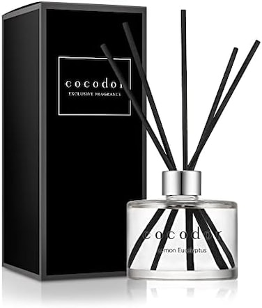 Cocod'Or Signature Reed Diffuser/Lemon Eucalyptus/6.7Oz(200ml)/1 Pack/Reed Diffuser, Reed Diffuser Set, Oil Diffuser &amp; Reed Diffuser Sticks, Home Decor &amp; Office Decor, Fragrance And Gifts
