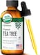 Usda Certified Organic Tea Tree Essential Oil 2Oz &ndash; 100% Natural &amp; Pure Tea Tree Oil For Skin Care, Hair Growth Serum &amp; Healthy Toenail - Premium Quality Aromatherapy Oil For Hair Skin And Nails