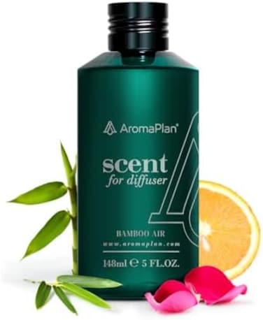 Home Luxury Scents Bamboo Air 5 Fl Oz, Home Luxury Collection - Diffuser Oil Blends For Aromatherapy - USA Fragrance, 5 Fl Oz (148ml)