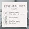 Air Wick Essential Mist Refill, 3 Ct, Happiness, Essential Oils Diffuser, Air Freshener, Aroma