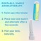 Moxē Nasal Inhaler Bundle, 8 Essential Oil Blends, Aromatherapy Sticks, Warming &amp; Cooling Fragrances, 100% Pure &amp; Undiluted Oil, Natural Ingredients, Made In USA&hellip;