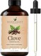 Clove Essential Oil - 100% Pure And Natural - Premium Therapeutic Grade With Premium Glass Dropper - Huge 4 Fl. Oz