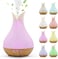 500ml Essential Oil Diffuser For Essential Oils Large Room With 2 Mist Mode 4 Timers＆ 7 Ambient Light Waterless Auto Off, Aromatherapy Diffuser Gifts For Teenage Girls Women