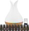 500ml Essential Oil Diffuser For Essential Oils Large Room With 2 Mist Mode 4 Timers＆ 7 Ambient Light Waterless Auto Off, Aromatherapy Diffuser Gifts For Teenage Girls Women