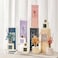 Cocorr&iacute;na Premium Reed Diffuser Set With Preserved Baby's Breath &amp; Cotton Stick Cashmere Vanilla, 6.7Oz Scent Fragrance Oil Diffuser For Bedroom Bathroom Living Room Home D&eacute;cor