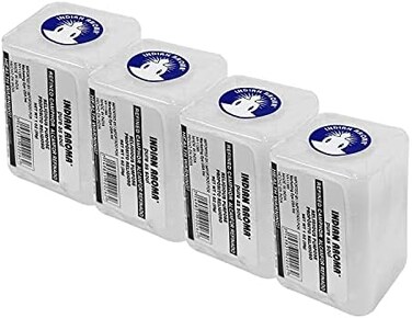 صندوق من كتل الكافور المكرر عالي الجودة للعلاج العطري ومزيل الرائحة والبوجا والكانفور (114 جرام)