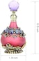 Yu Feng 25ml Purple Vintage Refillable Crystal Decor Perfume Bottle