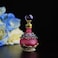 Yu Feng 25ml Purple Vintage Refillable Crystal Decor Perfume Bottle