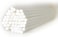Ougual 50 Pieces Fiber Reed Diffuser Replacement Refill Sticks For Aroma Fragrance (White, 12"X3.5Mm)