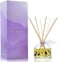 Lovspa Lavender &amp; Eucalyptus Scented Sticks Reed Diffuser Oil Gift Set, De-Stress Scented Sticks, Relaxing Blend Of Woody Lavender, Sage, Eucalyptus &amp; Rosemary Essential Oils